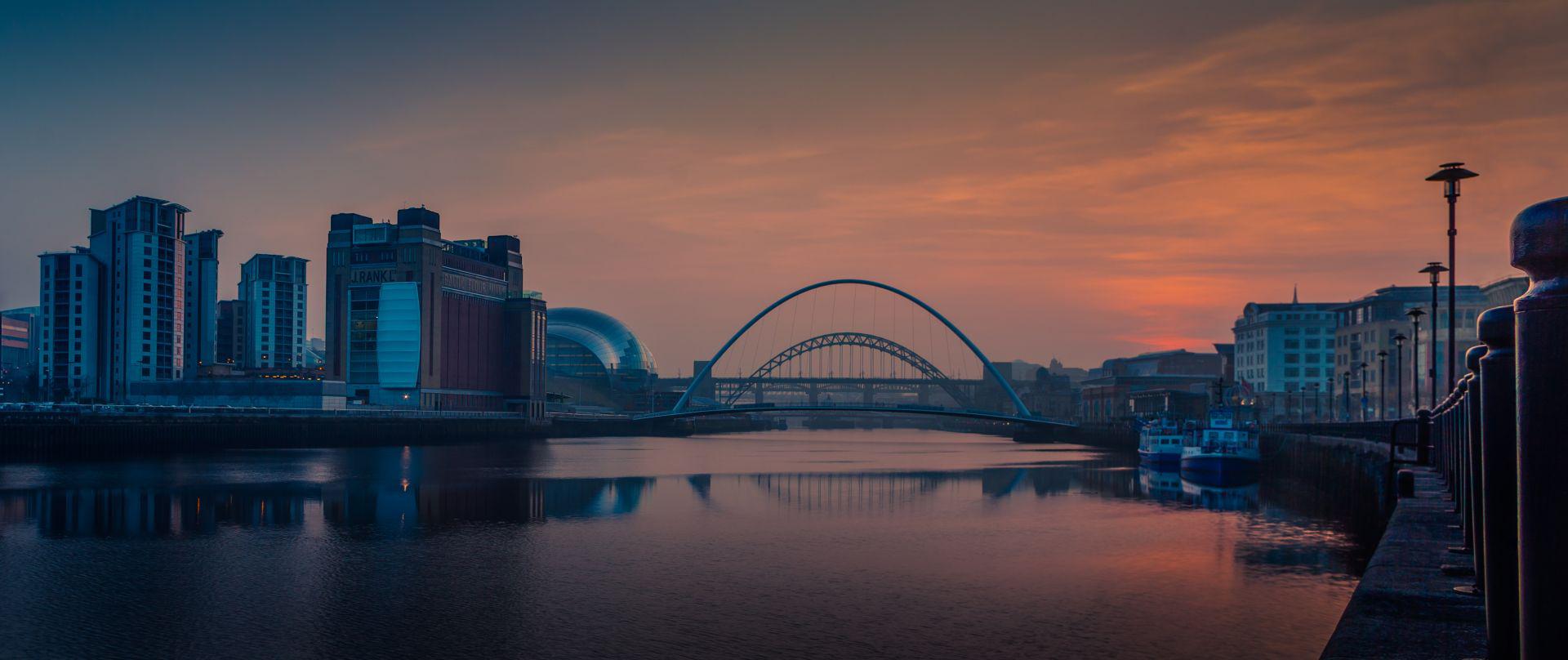 The Tyne bridge